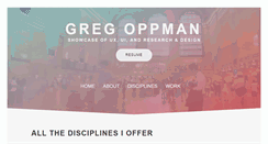 Desktop Screenshot of gregoppman.com